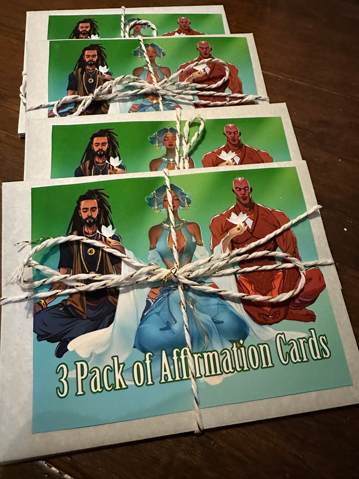 3 Piece Mystery Affirmation Card Set