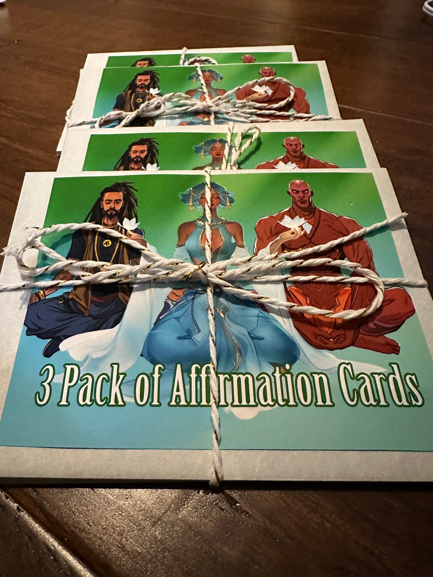 3 Piece Mystery Affirmation Card Set