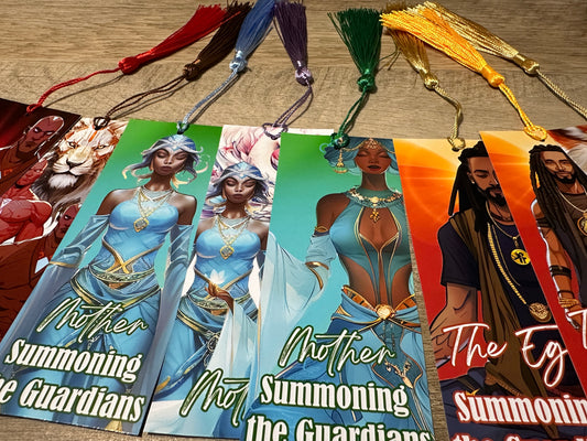 3 Piece Set of Summoning the Guardians Bookmarks